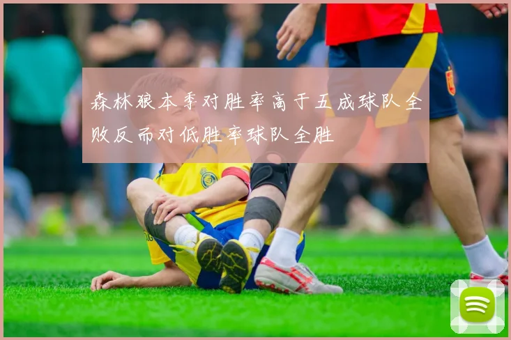 森林狼本季对胜率高于五成球队全败反而对低胜率球队全胜